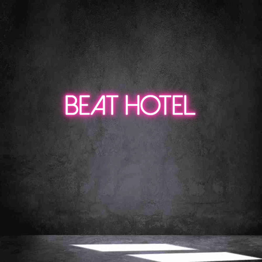 Néon personnalisé: Beat Hotel