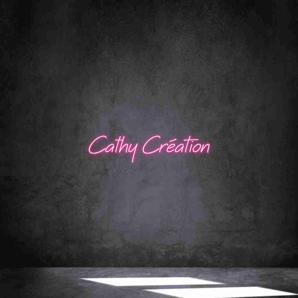 Néon personnalisé: Cathy Création