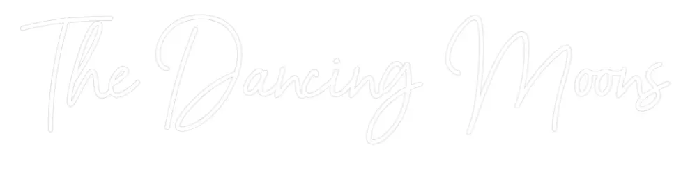 Néon personnalisé: Dancing M...