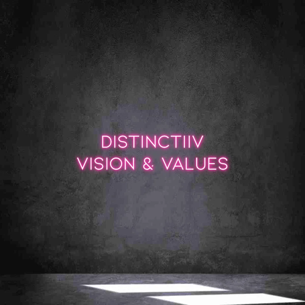 Néon personnalisé: Distinctiiv Vis...