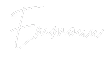 Néon personnalisé: Emmouu