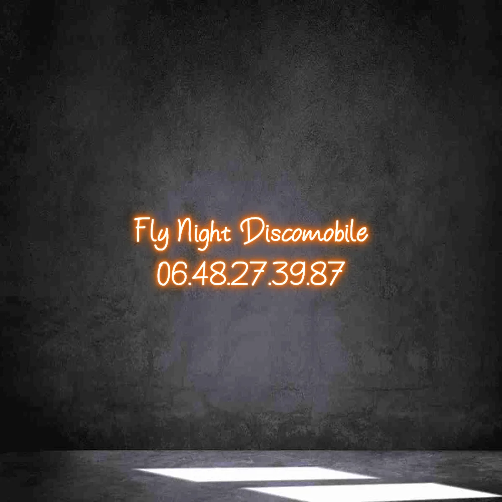 Néon personnalisé: Fly Night Dis...