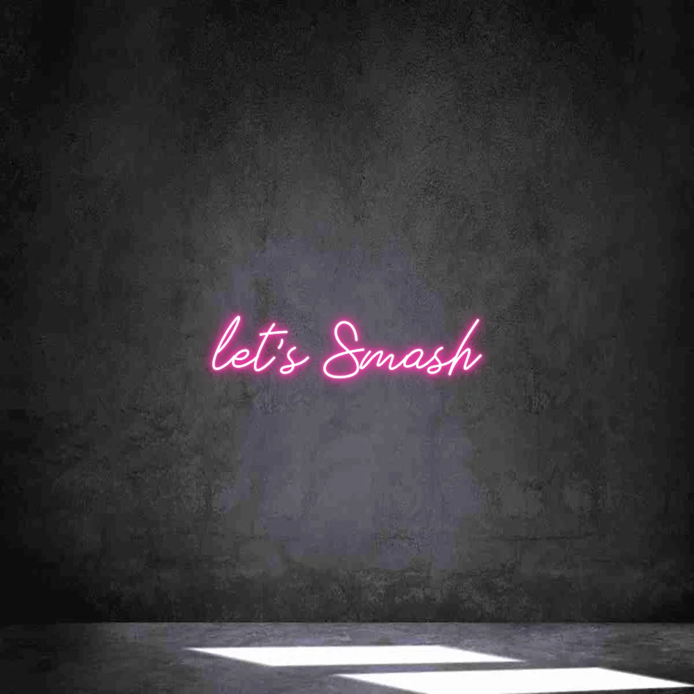 Néon personnalisé: let’s Smash
