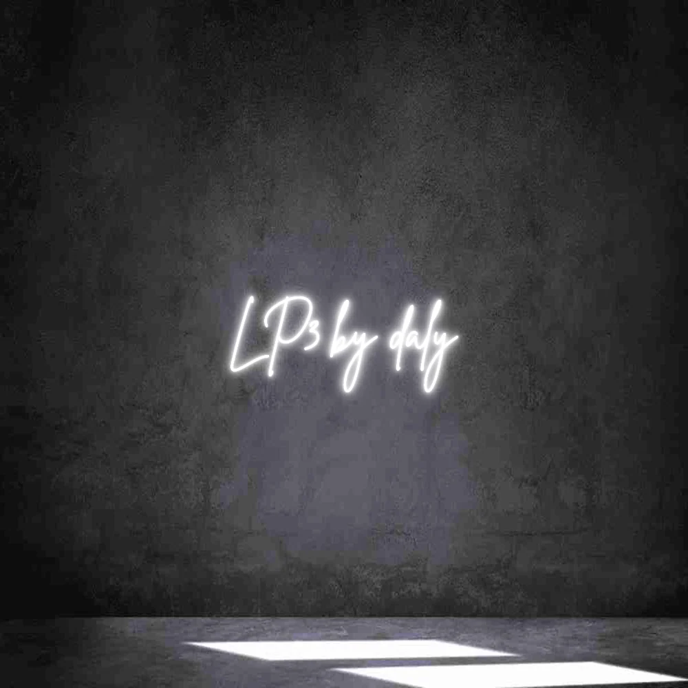 Néon personnalisé: LP3 daly
