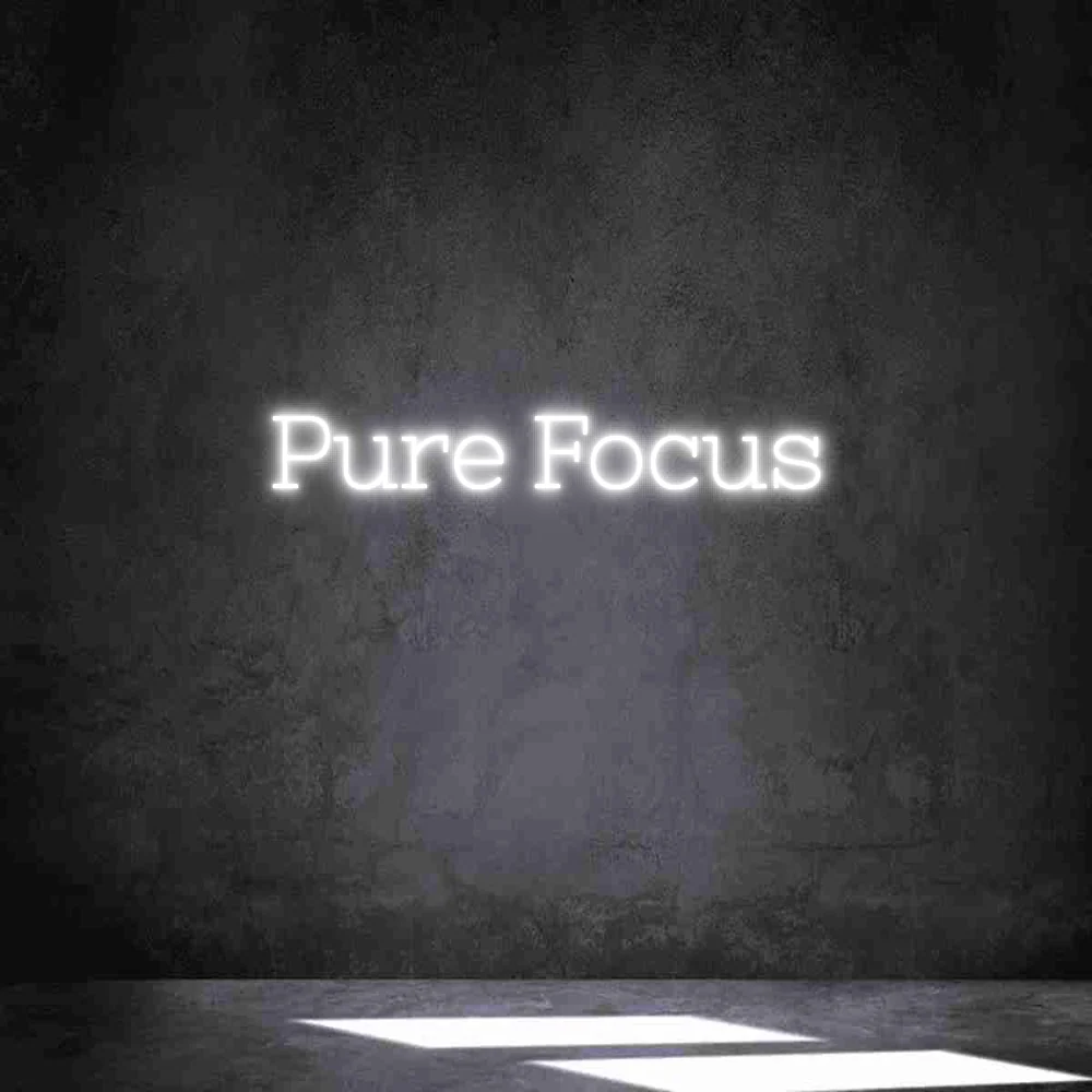 Néon personnalisé: Pure Focus