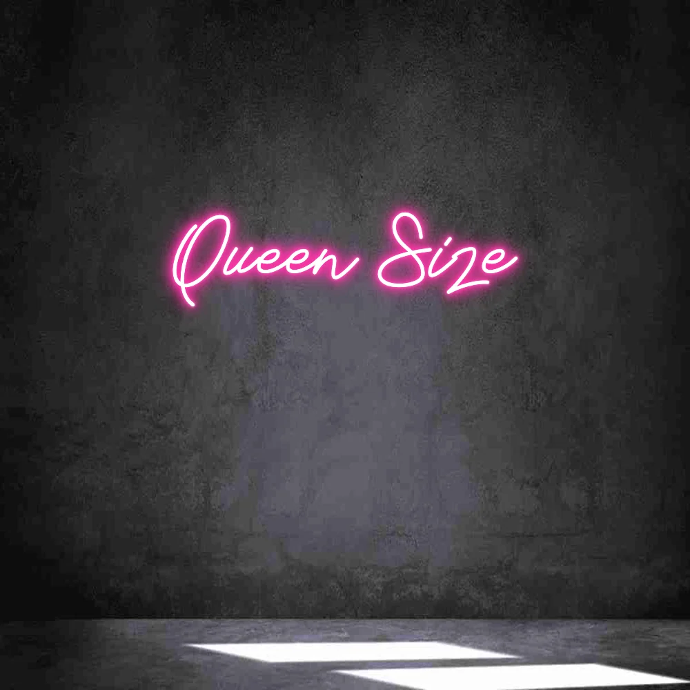 Néon personnalisé: Queen Size