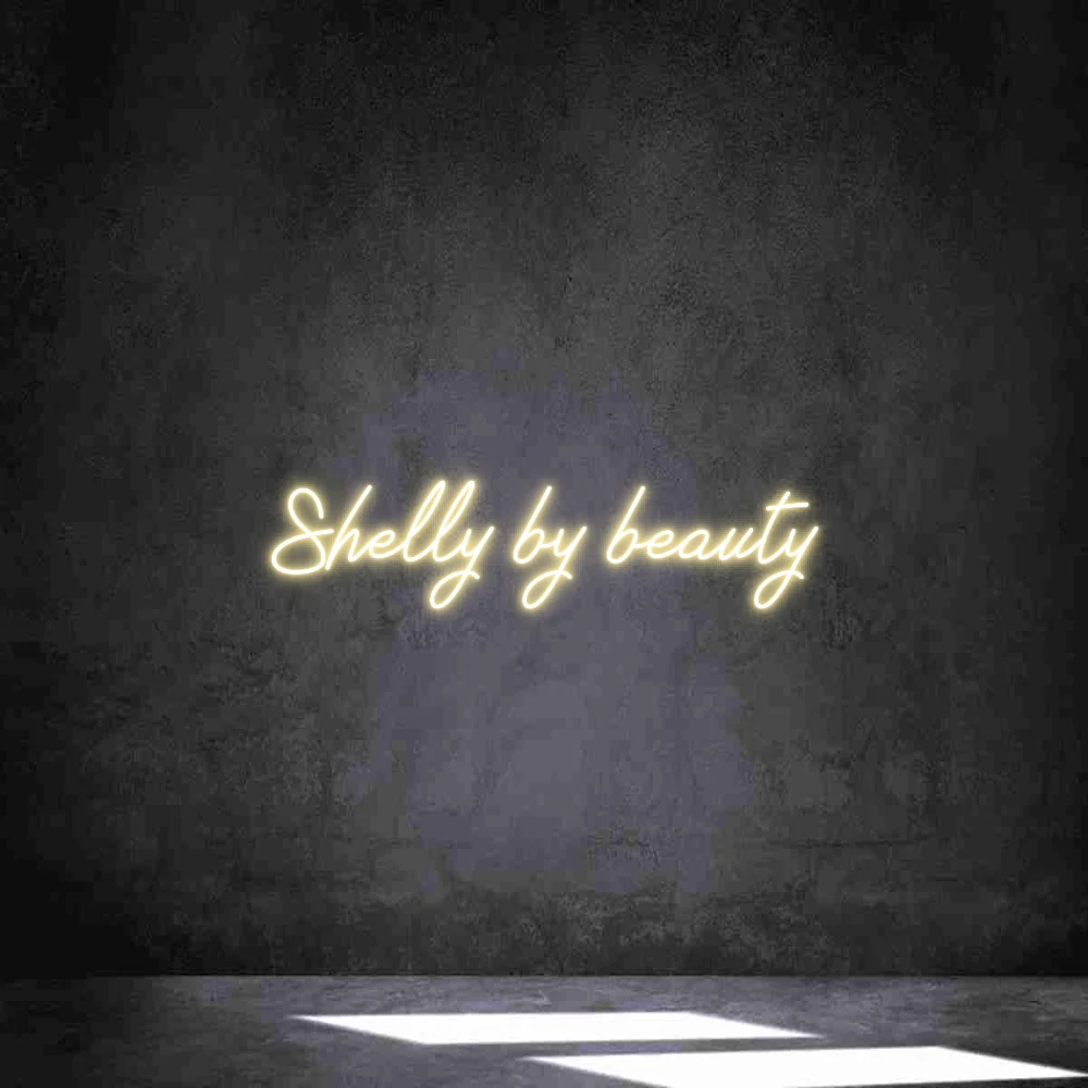 Néon personnalisé: Shelly beaut...