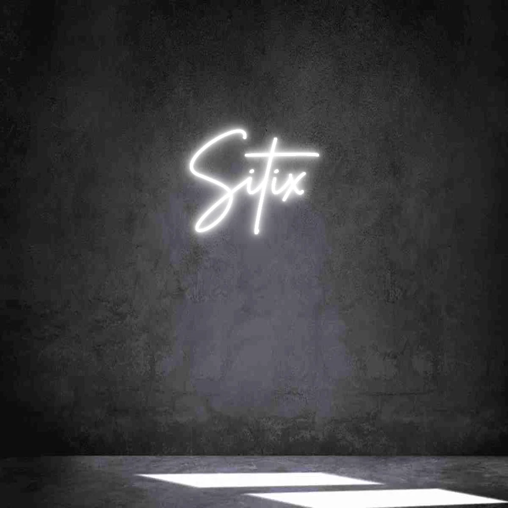 Néon personnalisé: Sitix