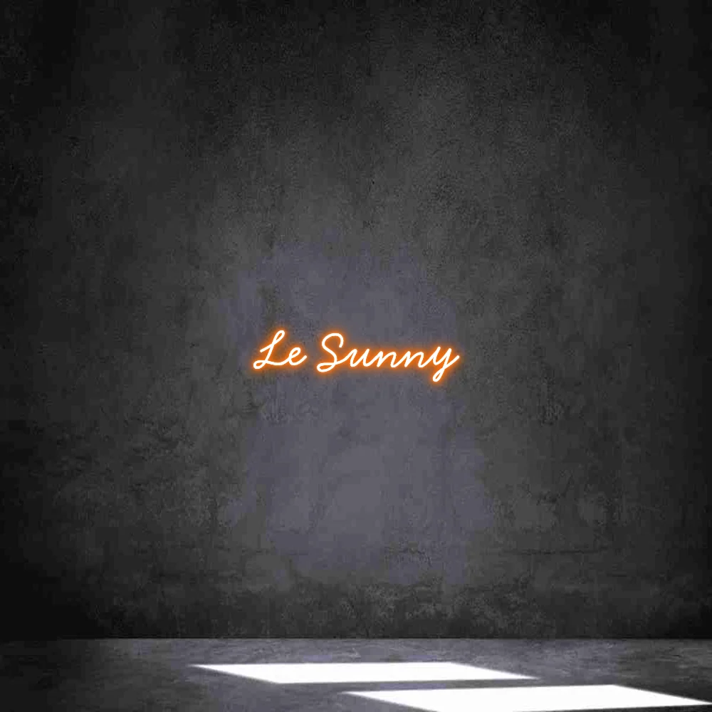 Néon personnalisé: Le Sunny