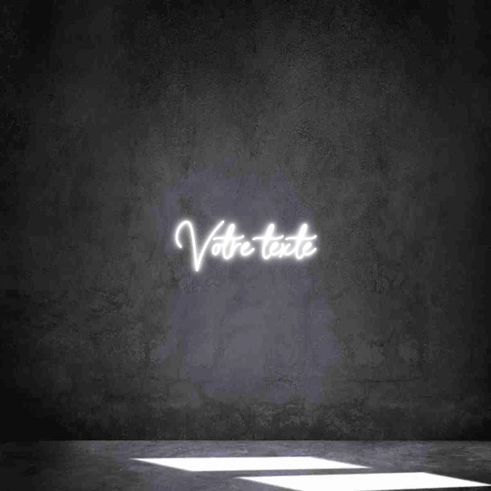 Néon personnalisé: Votre texte