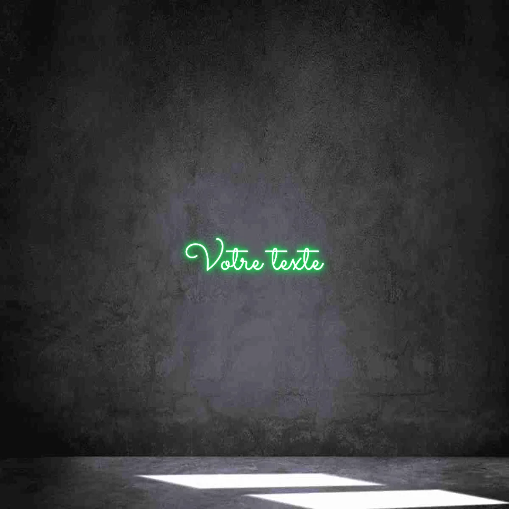 Néon personnalisé: Votre texte
