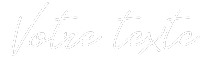 Néon personnalisé: Votre texte