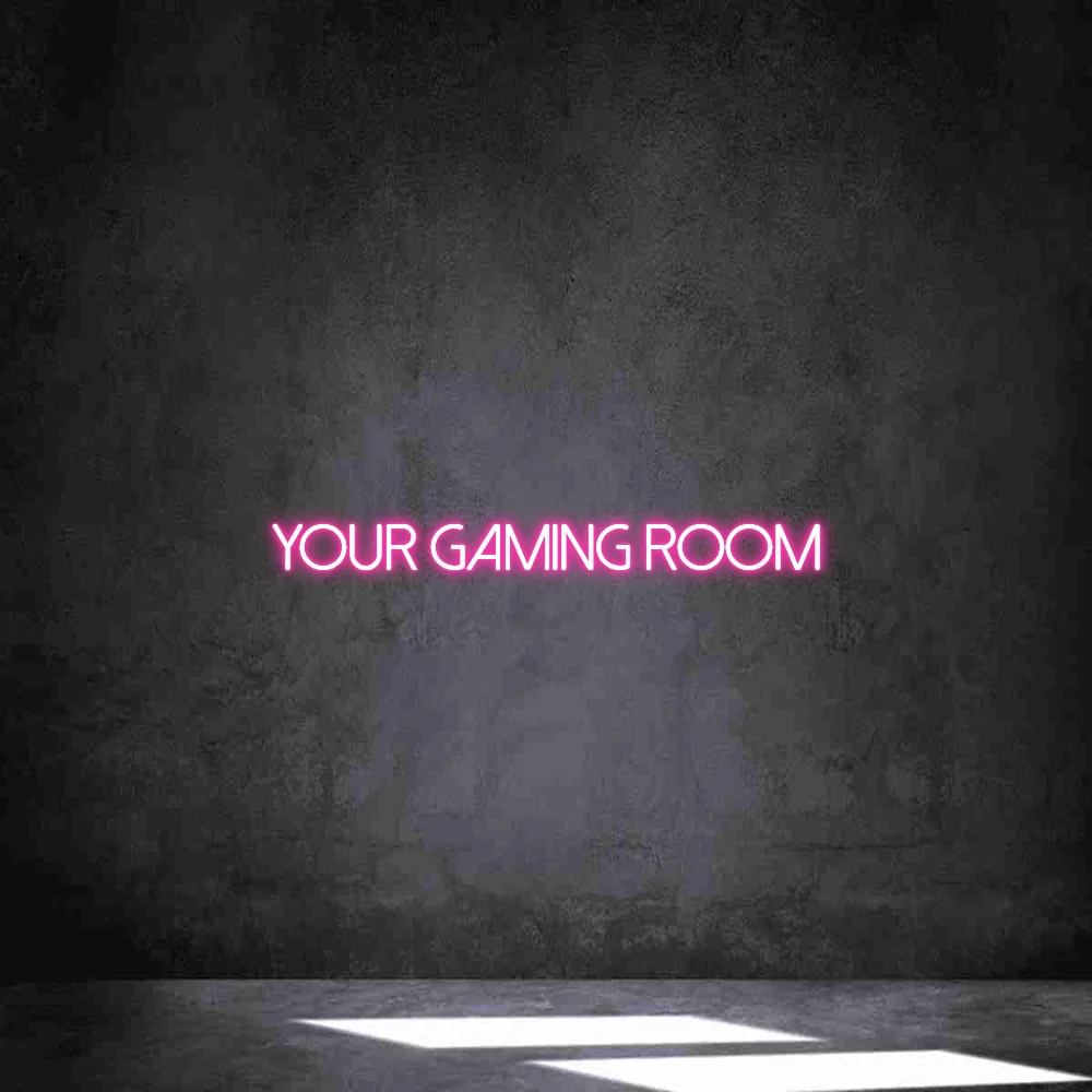 Néon personnalisé: Your gaming roo...
