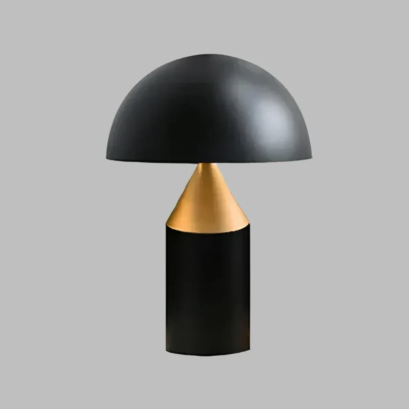 NordicGlow – Lampe de Table Design Nordic en Métal pour Salon et Bureau 35 cm