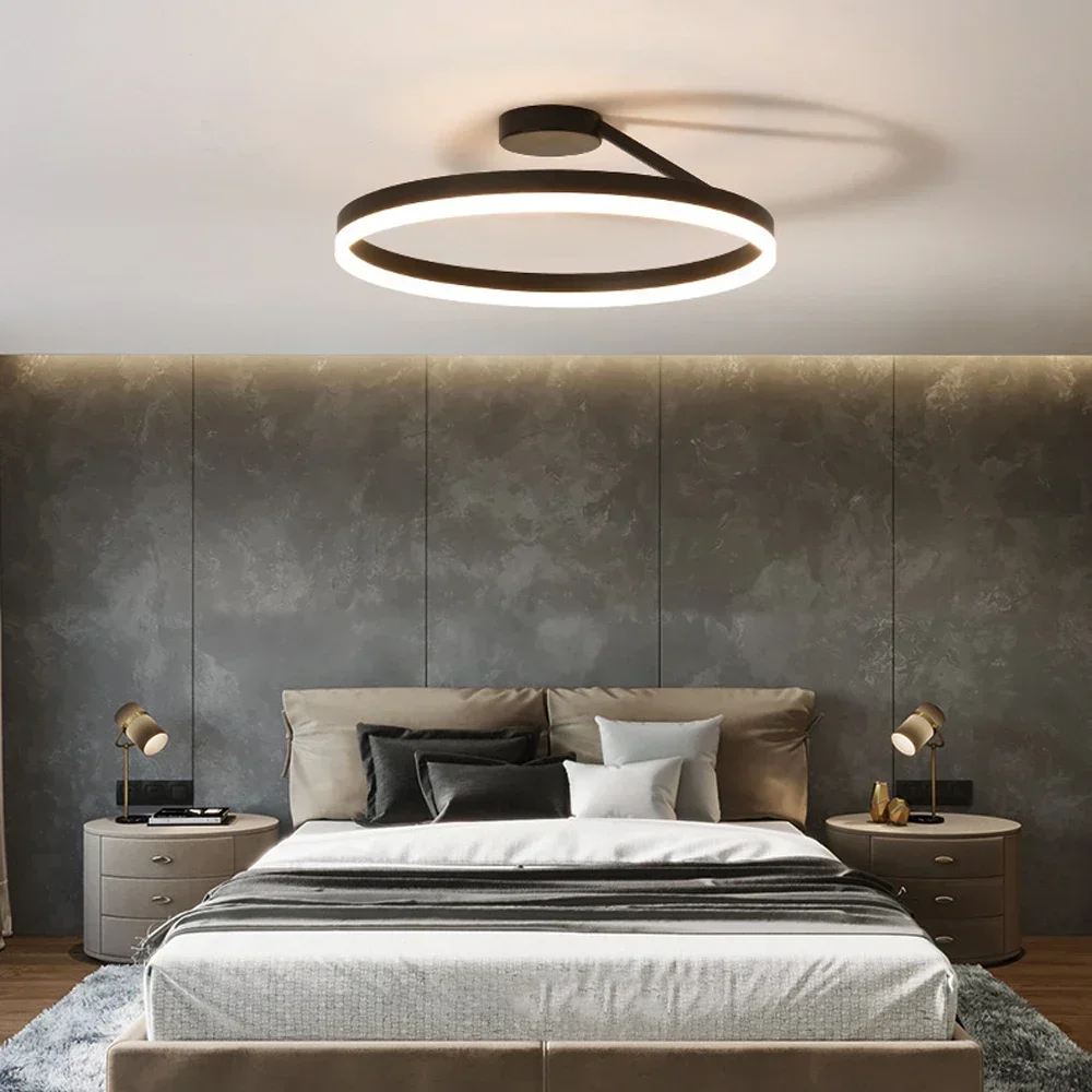 NordLumi – Plafonnier LED Anneau Romantique pour Chambre