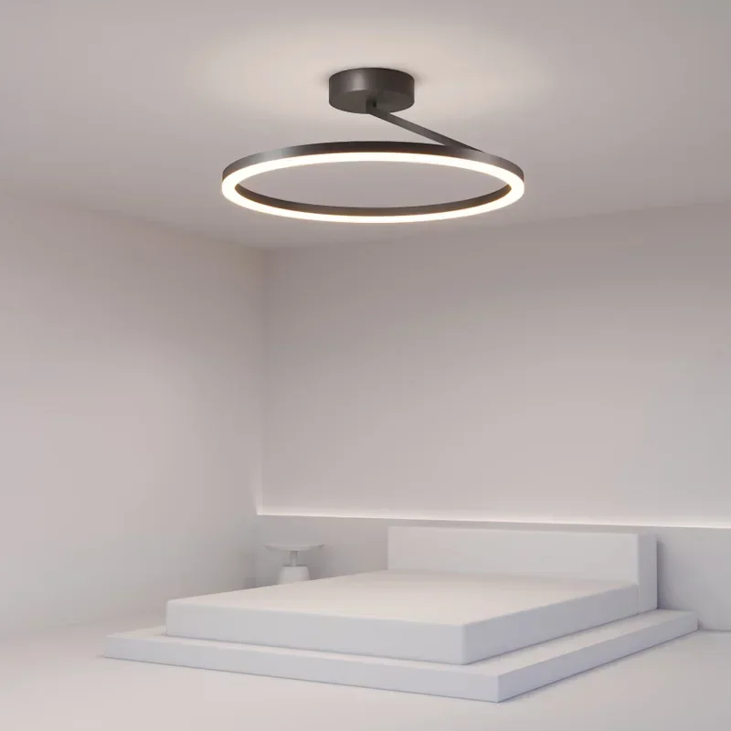 NordLumi – Plafonnier LED Anneau Romantique pour Chambre
