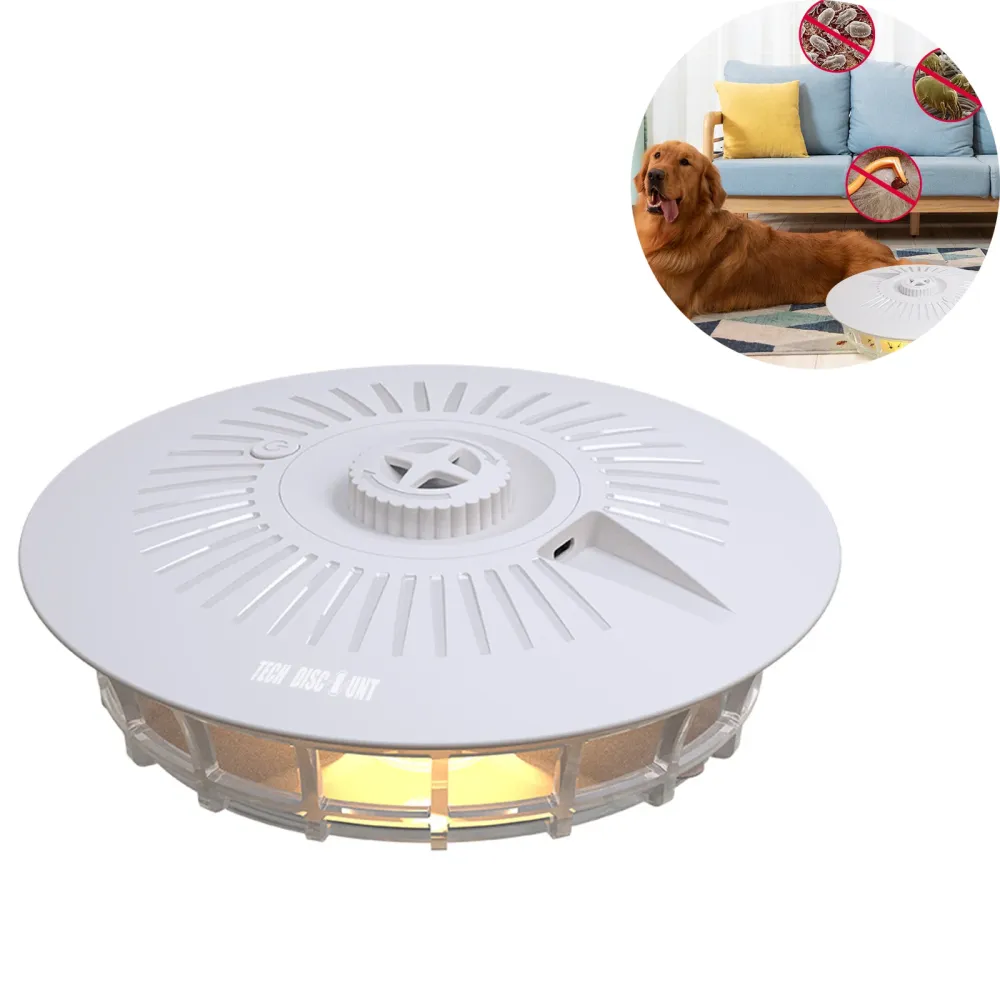 La nouvelle lampe anti-puces domestique pour animaux de compagnie piège à puces ne contient pas de pesticides.