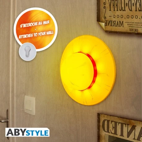 One Piece - Lampe - Chapeau de paille