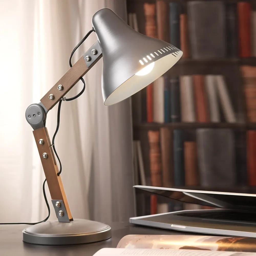 Lampes de table à bras articulé Onli Lighting Architetto Industrial 1L E27 H 62cm