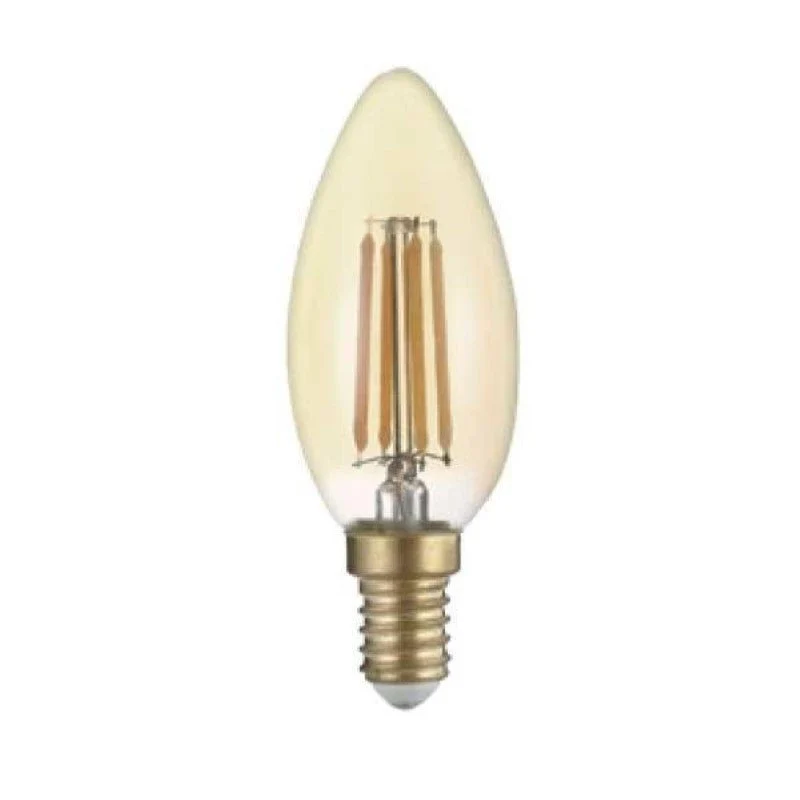 Ampoule LED E14 Filament 4W C35 Bougie Optonica