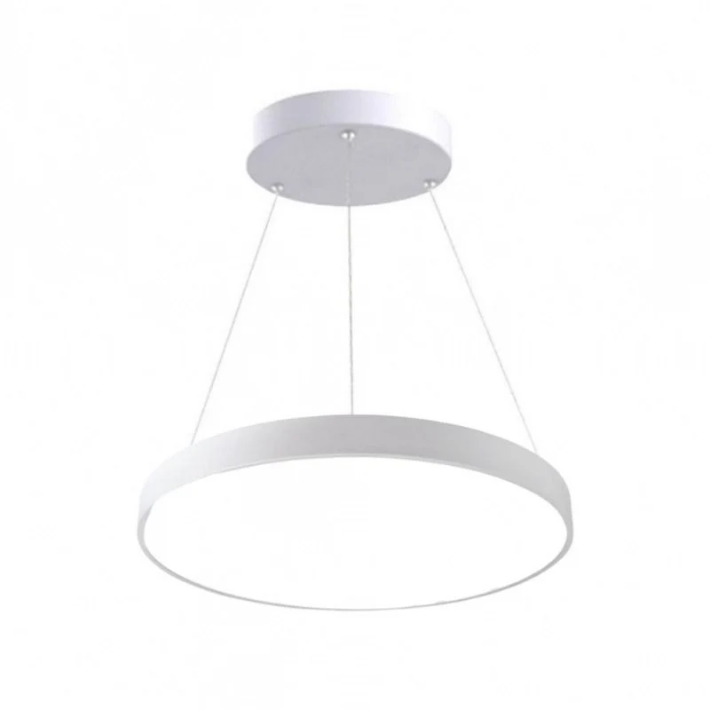 Kit Plafonnier LED Blanc 30W 40cm avec Kit de Suspension Optonica