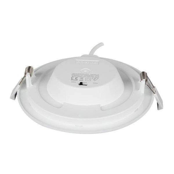 Spot LED Rond Extra Plat 12W Ø170mm Dimmable Température Variable - 3000K/4000K/6500K Optonica