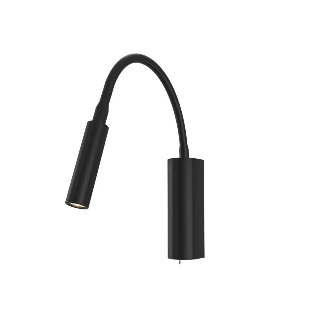 Applique murale décorative Orlicki Design Nuto 1L LED H 46cm Black