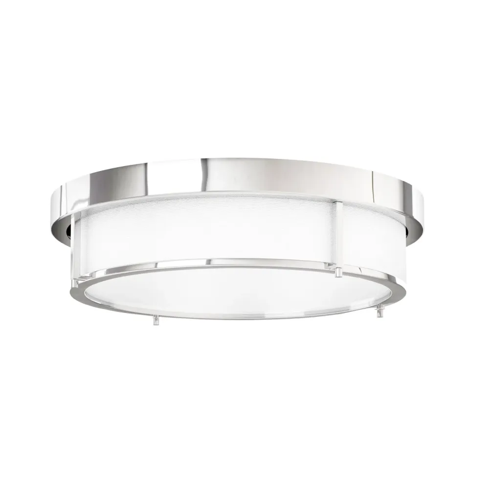 Plafonnier encastré Orlicki Design Romi 3L E14 D 40-50 cm Chrome