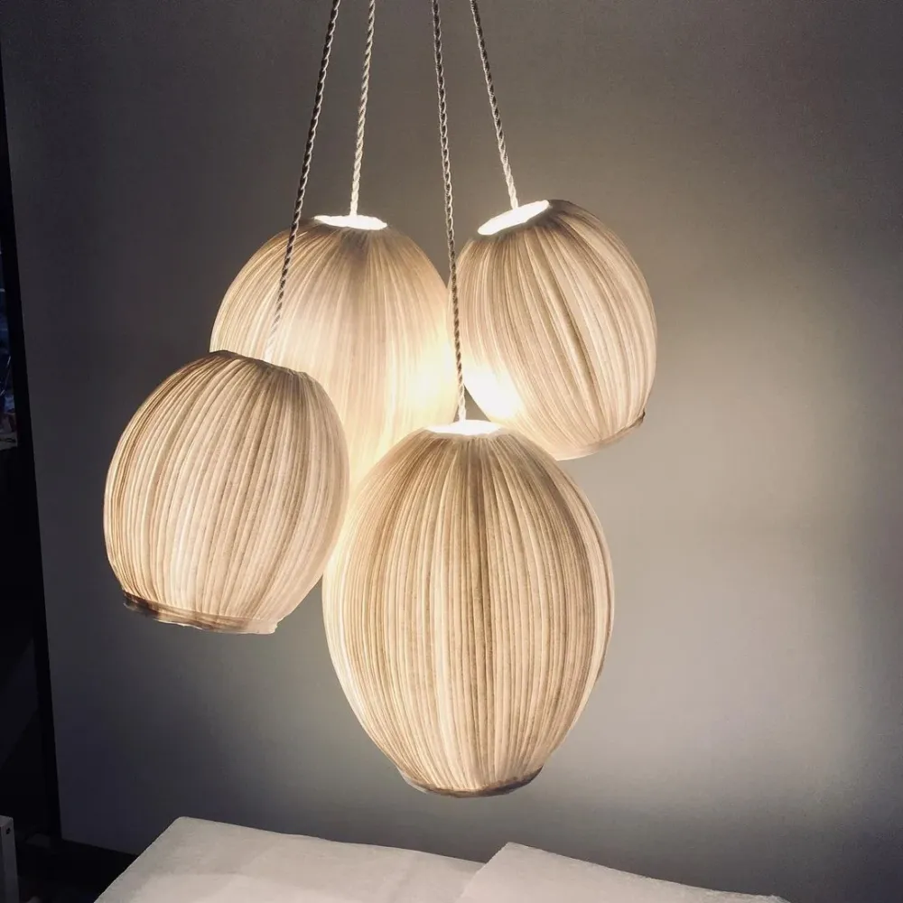 Suspension "Graine" (vendue individuellement) papier a etre