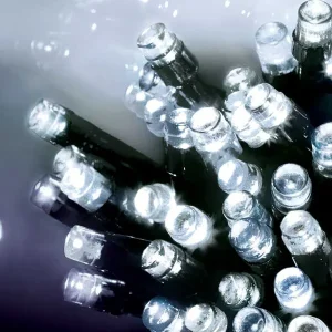 Premier Battery Operated Time Lights, 5m White PDL