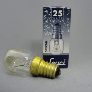 Petite ampoule de poire par four 300 ° E14 25W Skl