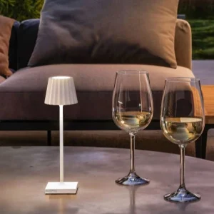 Petite lampe plissée - Sable