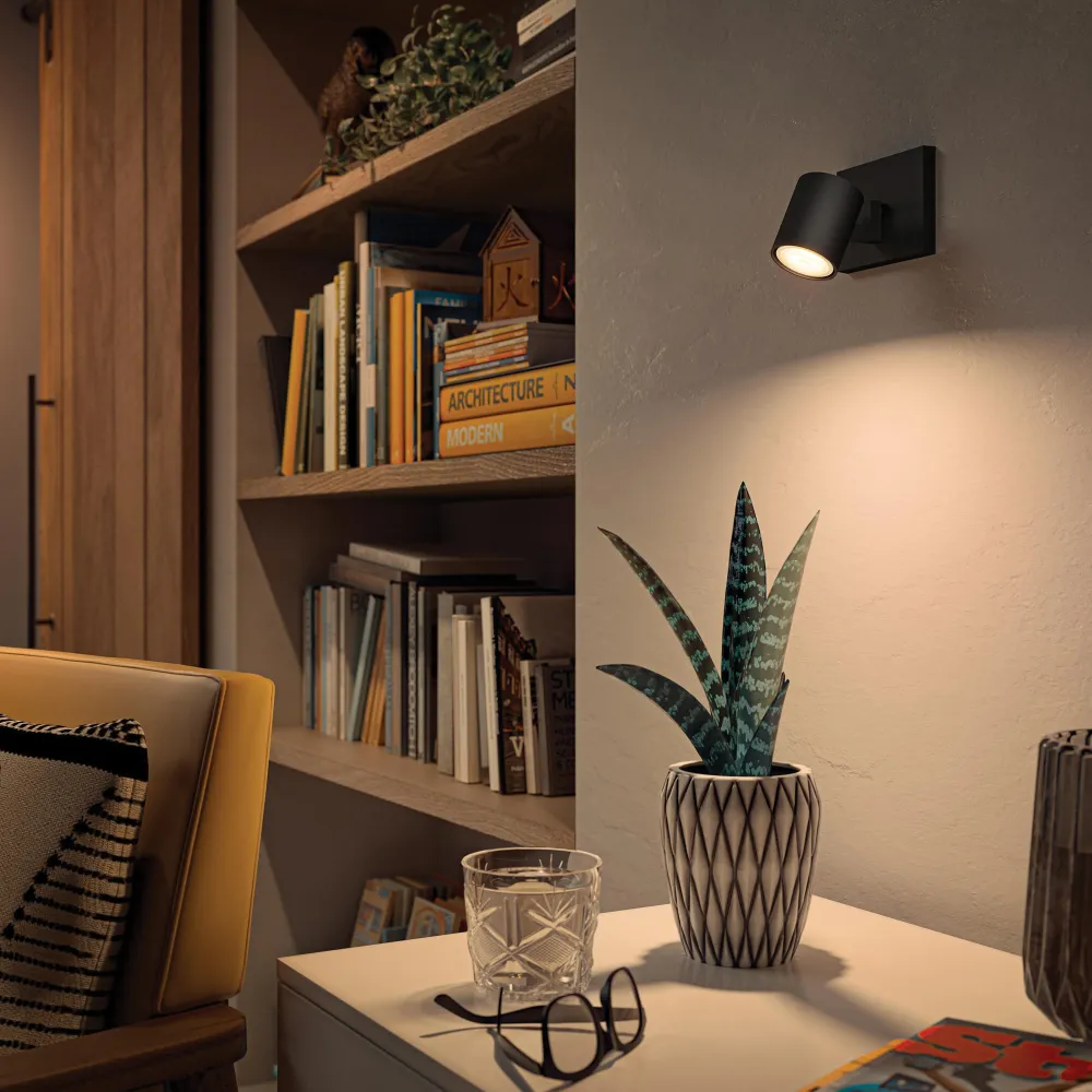 Philips Hue Foco Runner negro White Ambiance 4,2W 400lm 8720169320598