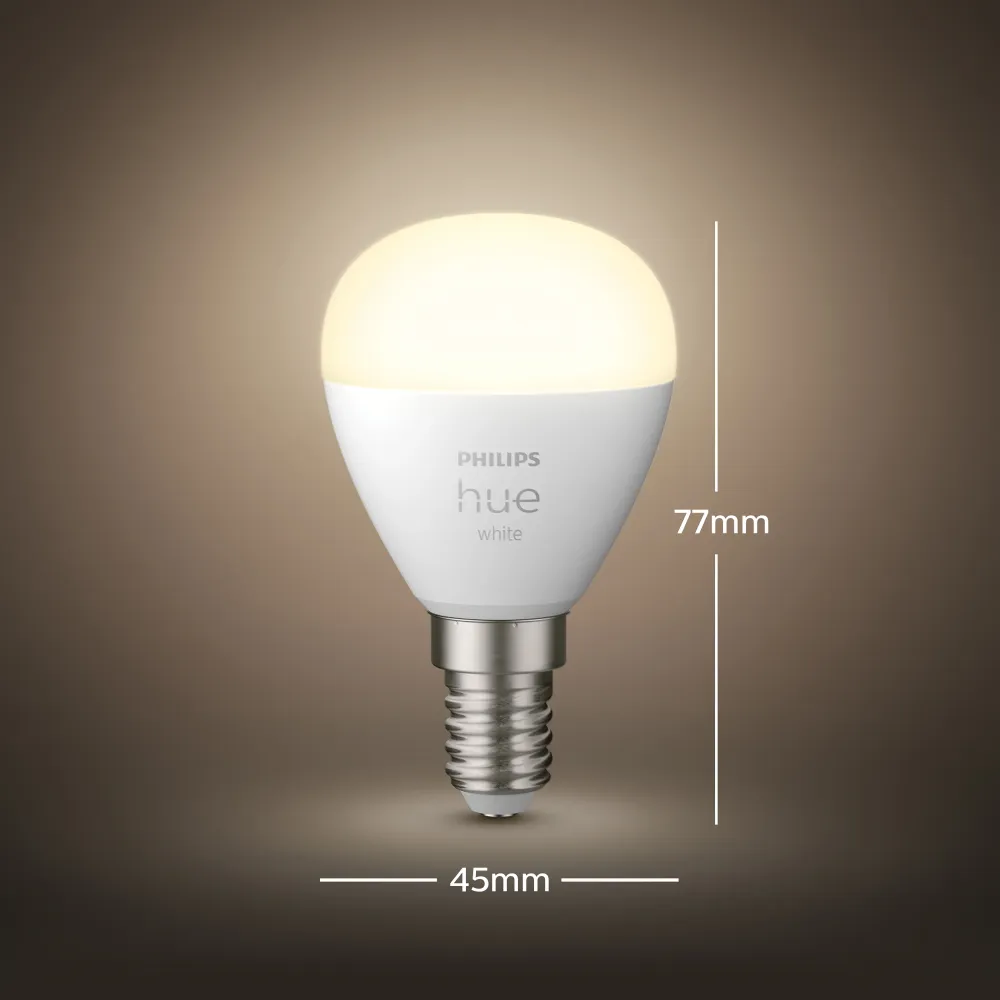 Philips Hue White Bombilla esférica White E14 6W 871951435669600 470lm
