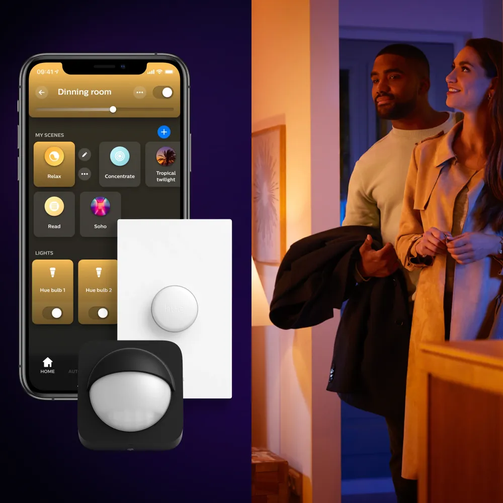 Philips Hue White and Color Ambiance Panel LED Surimu blanco RGBW 60W 4150lm 8721103044556