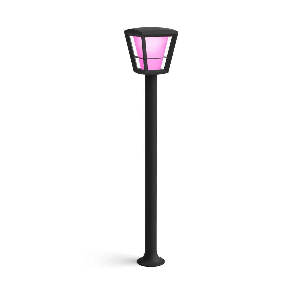 Philips Hue White and Color Ambiance Sobremesa Econic negro RGBW 15W IP44 1744230P7 1140lm