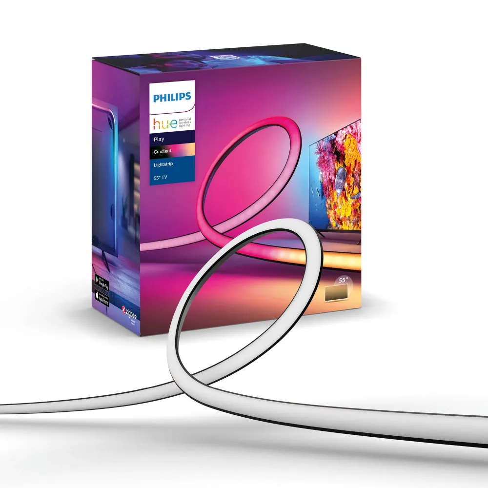 Philips Hue White and Color Ambiance Tira LED negro RGBW 20W 871869978475100 1100lm