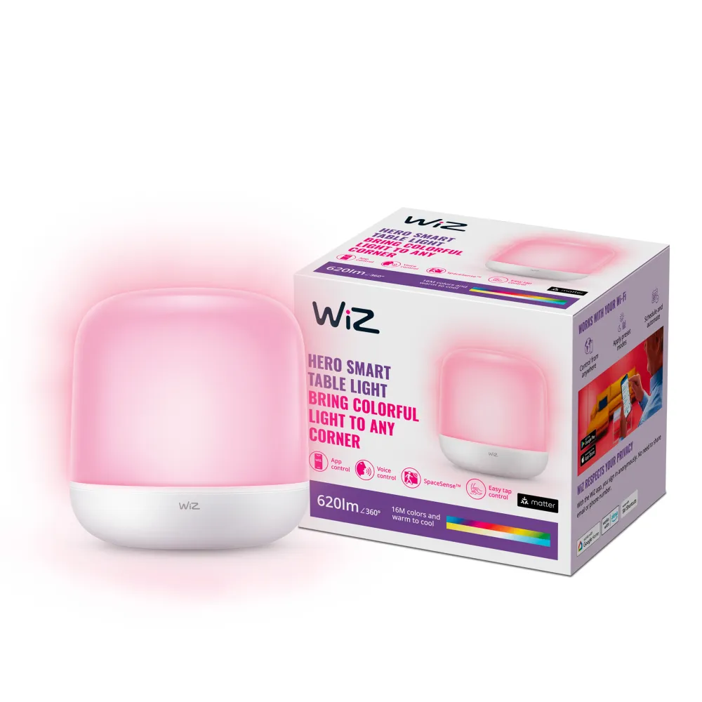 WiZ Lámpara de mesa Hero 9W 620lm 55171800 Philips
