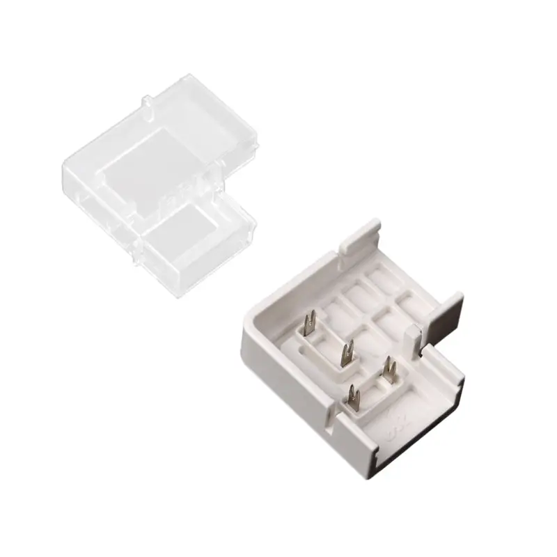 Pièce de connexion fixe | 90 ° degrés 10 mm | 24V | Strip à LED de COB | IP67