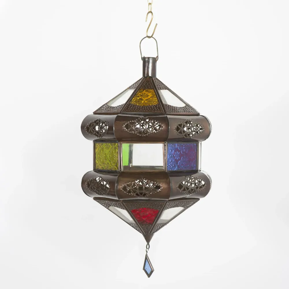 Plafonnier en cristal arabe F6 35x25