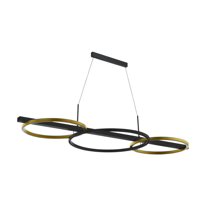 Plafonnier suspendu moderne Eglo Lanacera led 390087