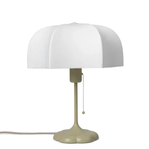 Poem Table Lamp - White/Cashmere