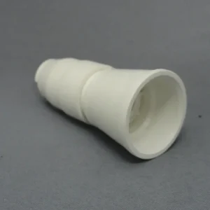 Porte-lampe E14 en plastique blanc