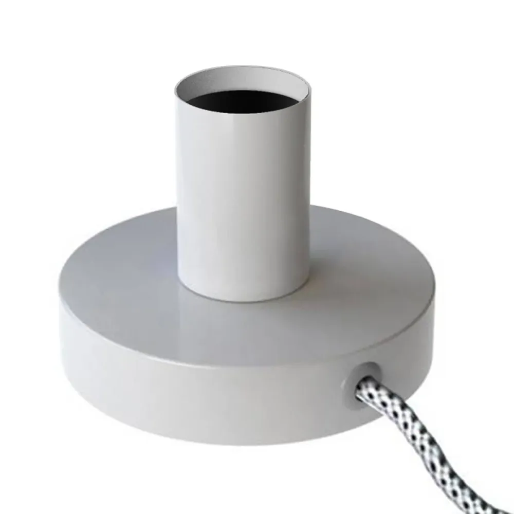 Posaluce - Lampe de table en métal - Blanc
