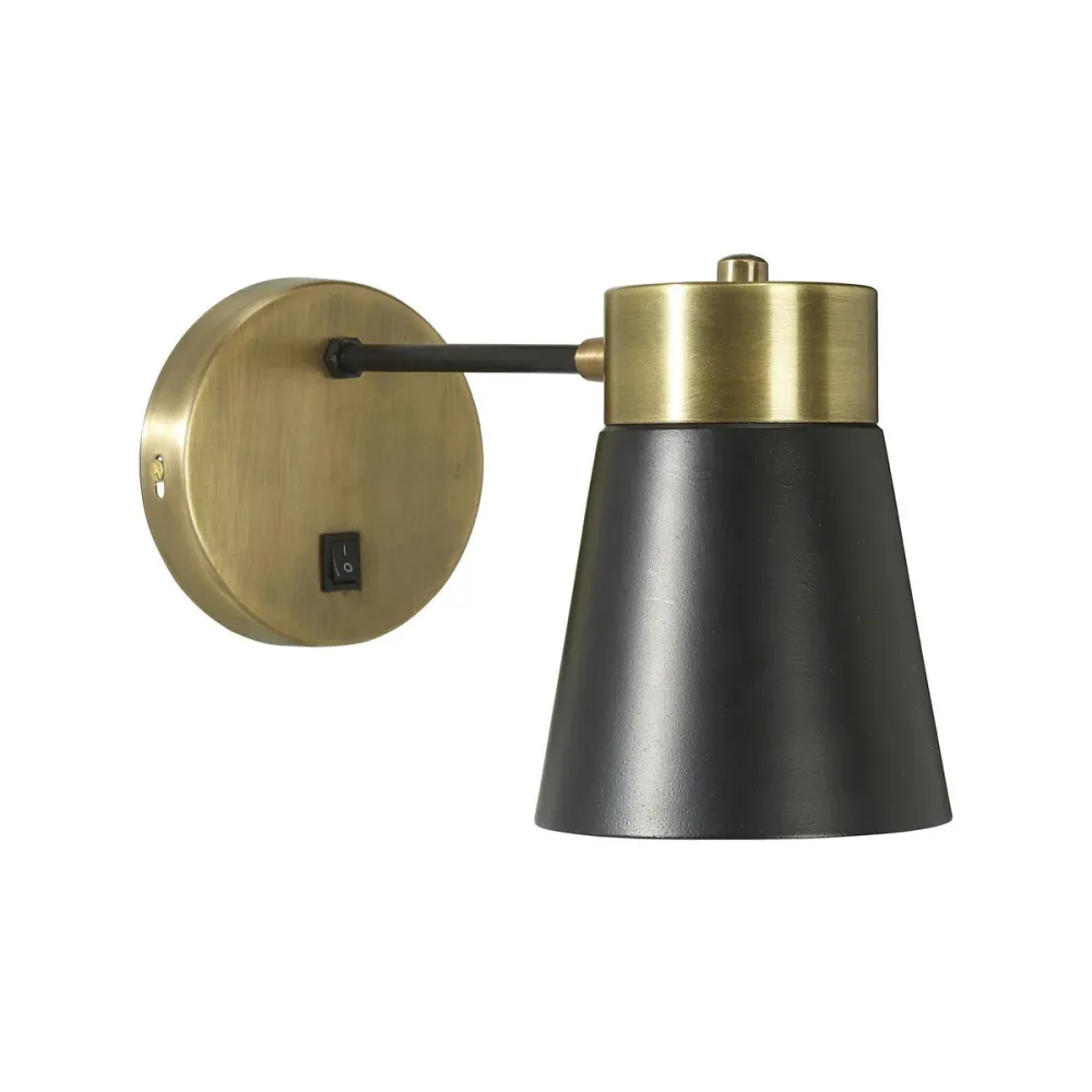 Applique murale PR Home Luna 1L E27 H 18cm