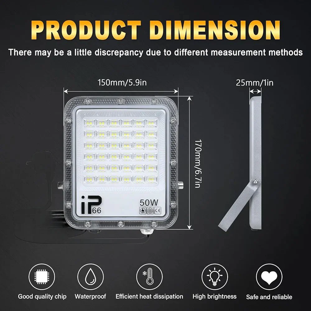 Projecteur électrique Led, IP66 étanche