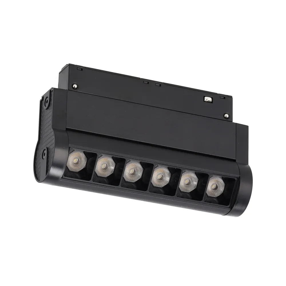 Projecteur magnétique LED sur rail 6W 127mm 90lm/W CCT (couleur de lumière réglable)