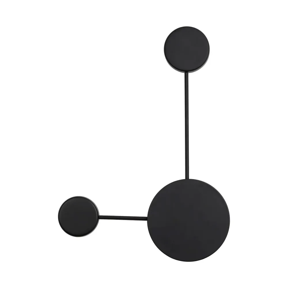 Lampe murale Amadeo LED 7W noir 6258 avec une température de couleur de 4000 K Rabalux