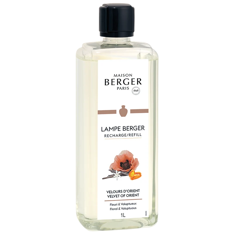 Recharge Lampe Berger Maison Berger - Lampe à parfum - Velvet-Orient - 1 litre