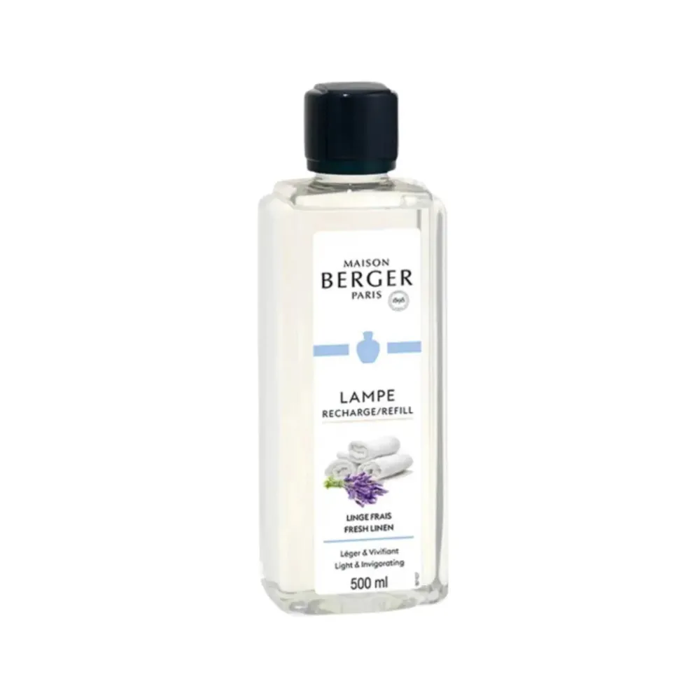 Recharge pour lampe Linge frais 500 ml - Maison Berger
